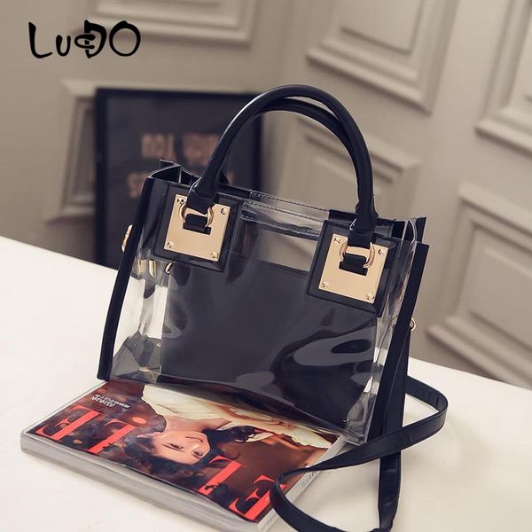 travel tote for shoulder 2020 handbag pvc purse bag women ladies large capacity transparent clear with fashion beach bags sac rtama, Red;black
travel tote for shoulder 2020 handbag pvc purse bag women ladies large capacity transparent clear with fashion beach bags sac rtama, Red;black