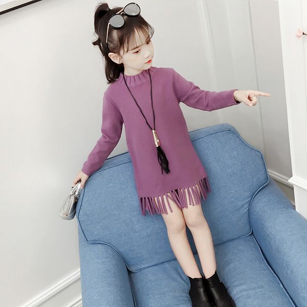 autumn and winter new pattern children solid color upper thickening knitting girl sweater, Blue
autumn and winter new pattern children solid color upper thickening knitting girl sweater, Blue