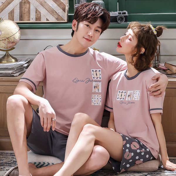 2020 summer couple pajamas ladies pajamas set short sleeve large size -3xl cotton casual o-neck home service, Black;red
2020 summer couple pajamas ladies pajamas set short sleeve large size -3xl cotton casual o-neck home service, Black;red