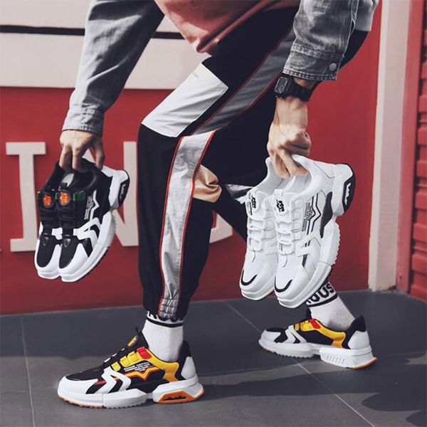 casual shoes men black white platform running outdoor breathable increase mens trainers sports sneakers size 39-44
casual shoes men black white platform running outdoor breathable increase mens trainers sports sneakers size 39-44
