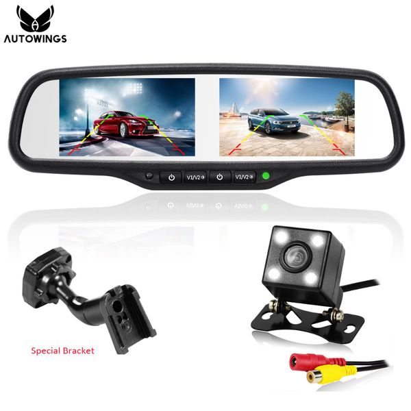 2 in 1 car rear view backup parking camera with monitor night vision 800*480 dual screen car interior mirror monitor video input
2 in 1 car rear view backup parking camera with monitor night vision 800*480 dual screen car interior mirror monitor video input
