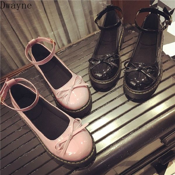 обувь сладкий милый женщин harajuku стиль с плоской головкой круглая голова маленькая обувь лук женщин англии, Black
обувь сладкий милый женщин harajuku стиль с плоской головкой круглая голова маленькая обувь лук женщин англии, Black