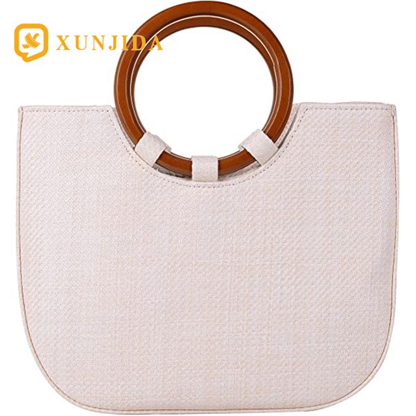 xunjida new women's summer beach straw handbag casual satchel drawstring bag bohemian round woody handle tote shoulder handbag
xunjida new women's summer beach straw handbag casual satchel drawstring bag bohemian round woody handle tote shoulder handbag
