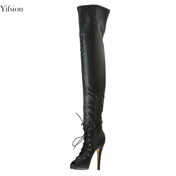 rontic women spring boots over the knee boots thin high heel black ladies shoes peep toe office shoes women us size 4-15
rontic women spring boots over the knee boots thin high heel black ladies shoes peep toe office shoes women us size 4-15