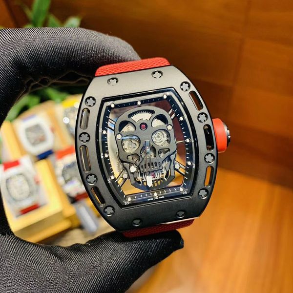 2020 latest version master designer watch rm052 openworked sketelon tourbillon wristwatch classical red and biack luxury men sport watches, Slivery;brown
2020 latest version master designer watch rm052 openworked sketelon tourbillon wristwatch classical red and biack luxury men sport watches, Slivery;brown