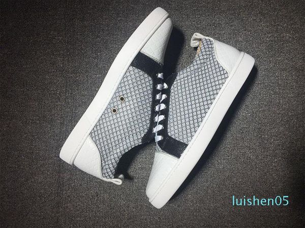 men red bottoms shoe for men brand designer low fashion studded spikes flats casual bottom sneakers zapatillas des chaussures al05, Black
men red bottoms shoe for men brand designer low fashion studded spikes flats casual bottom sneakers zapatillas des chaussures al05, Black