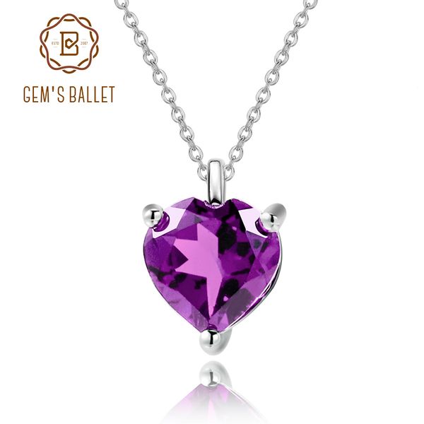 gem балетных 1,19 ct природный аметист gemstone стерлингового серебра 925 элегантный сердце ожерелье женщин изящных ювелирных изделий, Silver
gem балетных 1,19 ct природный аметист gemstone стерлингового серебра 925 элегантный сердце ожерелье женщин изящных ювелирных изделий, Silver