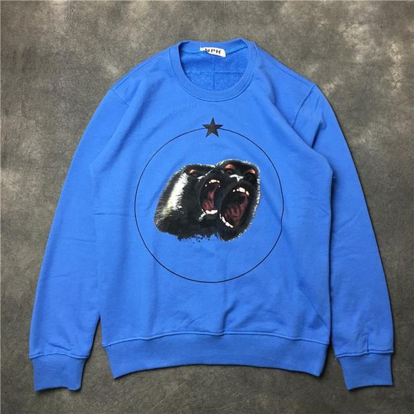 2019 sell new fashion mens long sleeve casual sports sweatshirt orangutan printing pullover sweatshirt designer sweatshirt coat, Black
2019 sell new fashion mens long sleeve casual sports sweatshirt orangutan printing pullover sweatshirt designer sweatshirt coat, Black