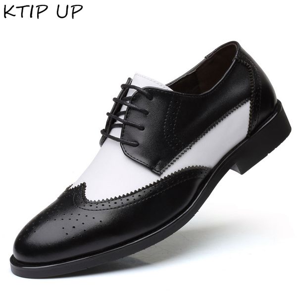 2019 new genuine leather men brogues shoes lace-up bullock business dress men oxfords shoes male formal, Black
2019 new genuine leather men brogues shoes lace-up bullock business dress men oxfords shoes male formal, Black