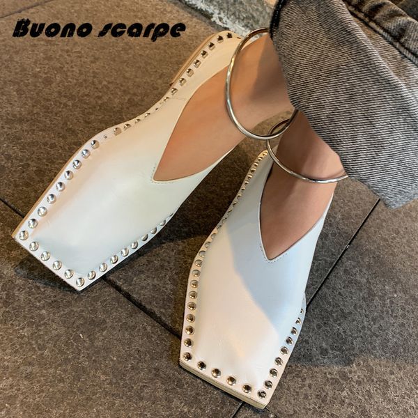 2020 spring autumn new fashion women shoes square toe shallow cowhide leather metal ring rivet casual single flat shoes flats, Black
2020 spring autumn new fashion women shoes square toe shallow cowhide leather metal ring rivet casual single flat shoes flats, Black