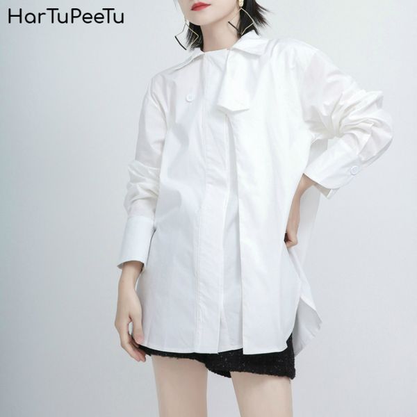 women's blouses & shirts blouse women 2021 long sleeve korean white plus size shirt irregualr loose casual bf button side split spring
women's blouses & shirts blouse women 2021 long sleeve korean white plus size shirt irregualr loose casual bf button side split spring