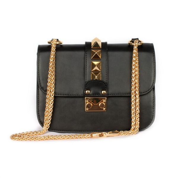 women design vintage genuine leather solid handbag female rivet chain crossbody messenger bag shoulder bags ing
women design vintage genuine leather solid handbag female rivet chain crossbody messenger bag shoulder bags ing