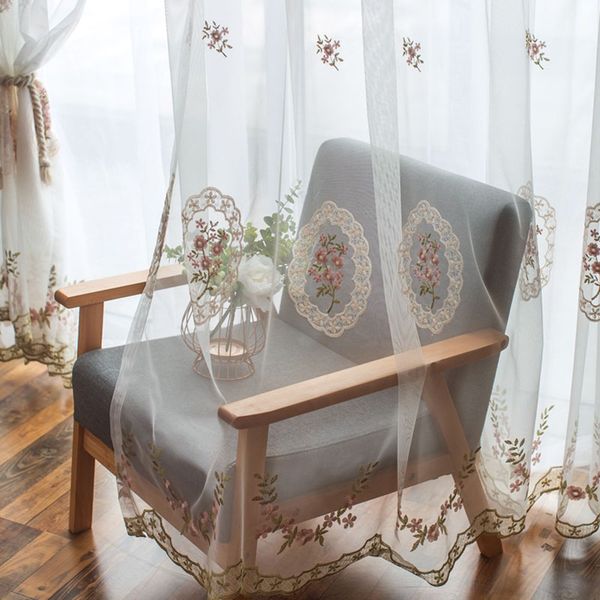 korean pastoral flower embroidery tulle curtain for living room luxury pink embroidered sheer curtain for wedding home decor 844
korean pastoral flower embroidery tulle curtain for living room luxury pink embroidered sheer curtain for wedding home decor 844