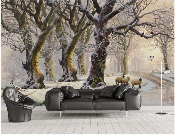 wdbh 3d wallpaper custom p oil painting beautiful snow forest big tree sheep room home decor 3d wall murals wallpaper for walls 3 d
wdbh 3d wallpaper custom p oil painting beautiful snow forest big tree sheep room home decor 3d wall murals wallpaper for walls 3 d