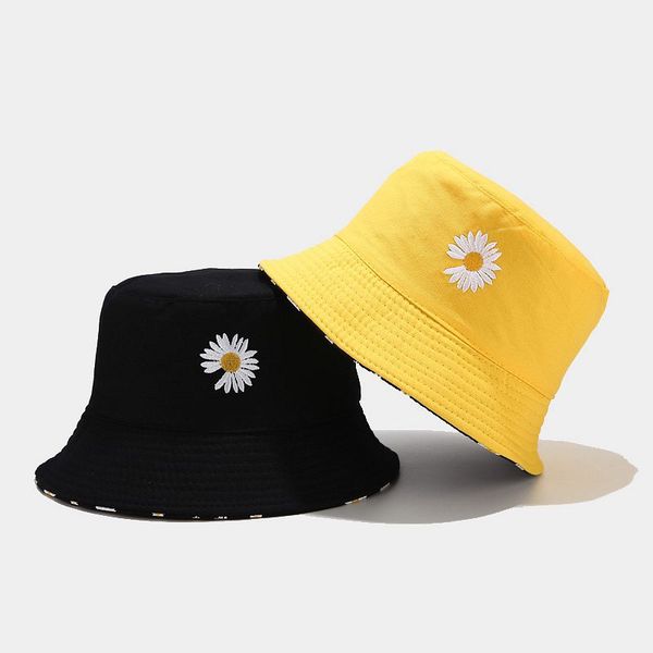 double-sided wear daisy fisherman hat korean wild printed sun japanese basin hat
double-sided wear daisy fisherman hat korean wild printed sun japanese basin hat
