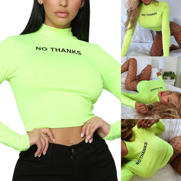 women turtle neck crop long sleeve no thanks short stretch t-shirts blouse autumn cotton t-shirt blouse crop, Black;blue
women turtle neck crop long sleeve no thanks short stretch t-shirts blouse autumn cotton t-shirt blouse crop, Black;blue