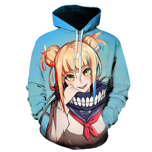 my boku no hero academia toga himiko 3d printed hoodie hooded pullover sweatshirt sportswear streetwear cosplay costume, Black
my boku no hero academia toga himiko 3d printed hoodie hooded pullover sweatshirt sportswear streetwear cosplay costume, Black