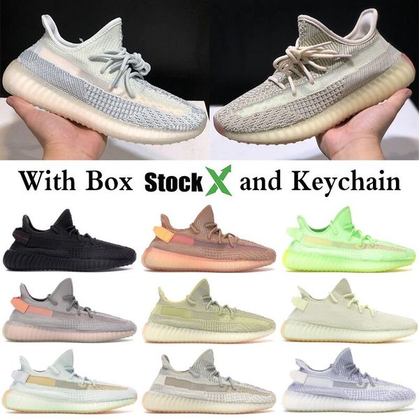 Stock X Cloud White Citrin Reflective Kanye West Men Designer Shoes Black Static GID Womens Running Shoes Sport Sneaker With Box
Stock X Cloud White Citrin Reflective Kanye West Men Designer Shoes Black Static GID Womens Running Shoes Sport Sneaker With Box