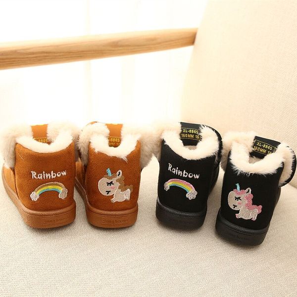 new winter snow boots for kids girls home slippers cartoon unicorn baby girls shoes for children boys indoor bedroom slippers, Black;grey
new winter snow boots for kids girls home slippers cartoon unicorn baby girls shoes for children boys indoor bedroom slippers, Black;grey