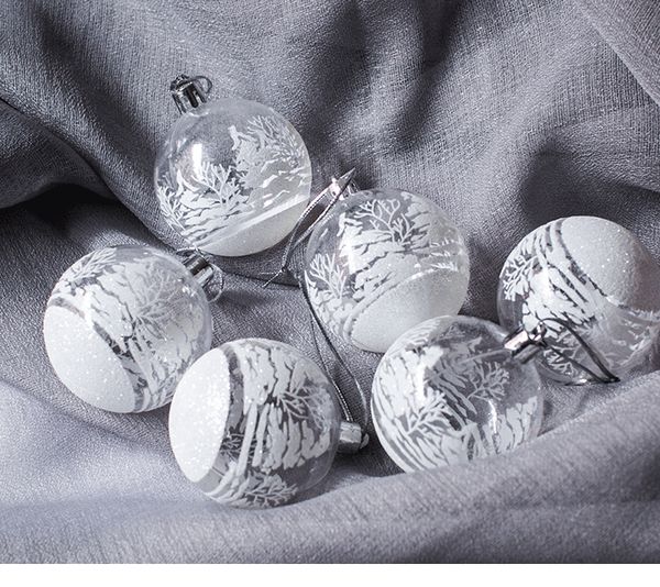6pcs/lot 6cm transparent christmas ball snowball hand painted ball christmas tree ornament pendant window ceiling decoration
6pcs/lot 6cm transparent christmas ball snowball hand painted ball christmas tree ornament pendant window ceiling decoration