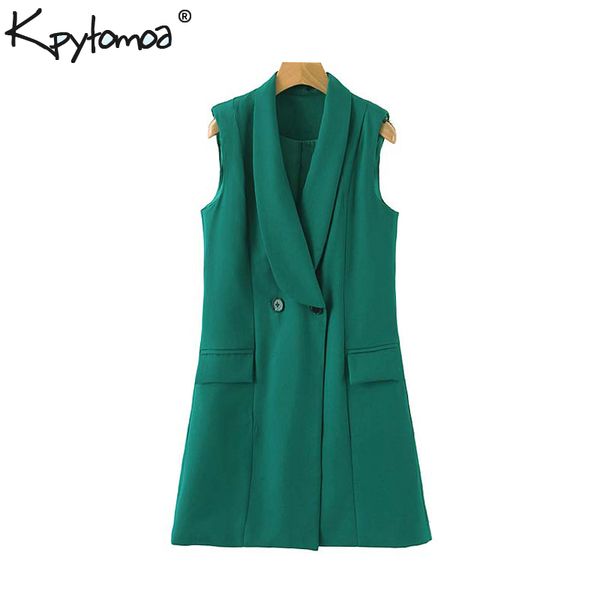 vintage stylish office lady double breasted waistcoat women 2019 fashion sleeveless pockets elegant vest outerwear chic, Black;white
vintage stylish office lady double breasted waistcoat women 2019 fashion sleeveless pockets elegant vest outerwear chic, Black;white