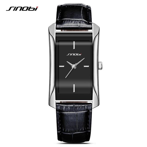 sinobi elegant women's rectangle wrist watches durable leather watchband luxury brand ladies geneva quartz clock female gift, Slivery;brown
sinobi elegant women's rectangle wrist watches durable leather watchband luxury brand ladies geneva quartz clock female gift, Slivery;brown