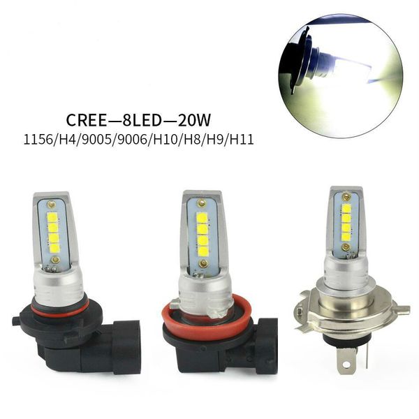 2pcs white 20w h4 h7 h8 h11 9005 9006 1156 led auto fog lamp car bulb 8led 6500k with lens led
2pcs white 20w h4 h7 h8 h11 9005 9006 1156 led auto fog lamp car bulb 8led 6500k with lens led