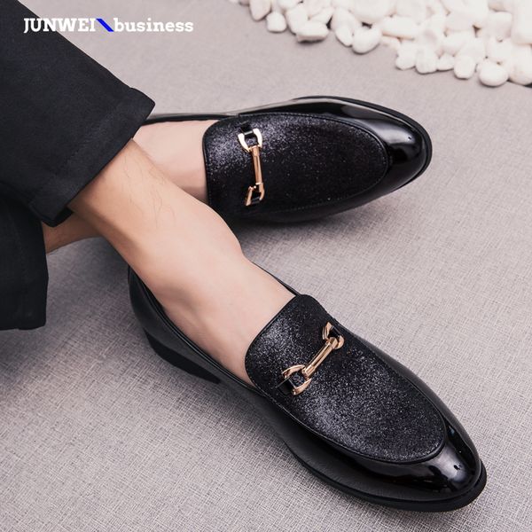 handmade slip on black loafers club leather office business wedding party casual shoes men j3
handmade slip on black loafers club leather office business wedding party casual shoes men j3