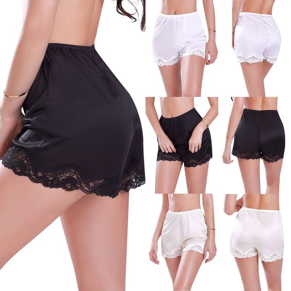 newly women's premium nylon daywear bloomer slip pants with lace trim satin summer sleep bottoms plus size -xxxl, Black;red
newly women's premium nylon daywear bloomer slip pants with lace trim satin summer sleep bottoms plus size -xxxl, Black;red