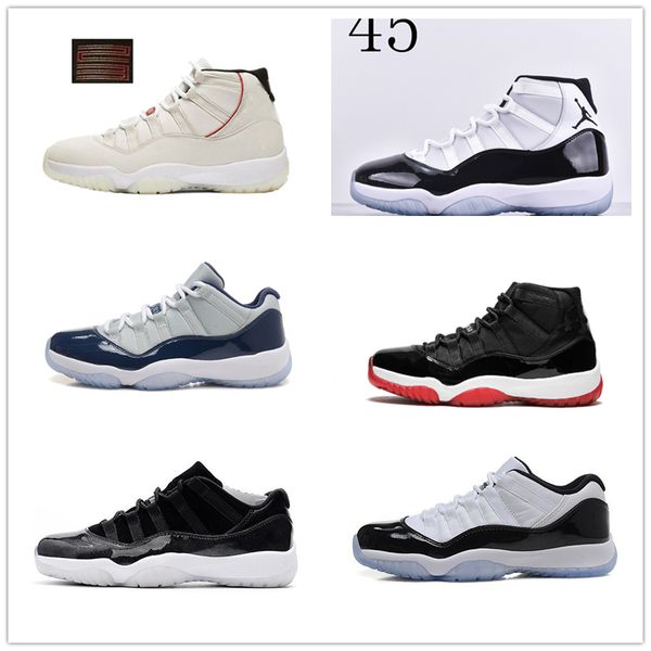 2019 11 mens 11s basketball shoes new concord 45 platinum tint space jam gym red win like 96 xi designer sneakers men sport shoes zz002
2019 11 mens 11s basketball shoes new concord 45 platinum tint space jam gym red win like 96 xi designer sneakers men sport shoes zz002
