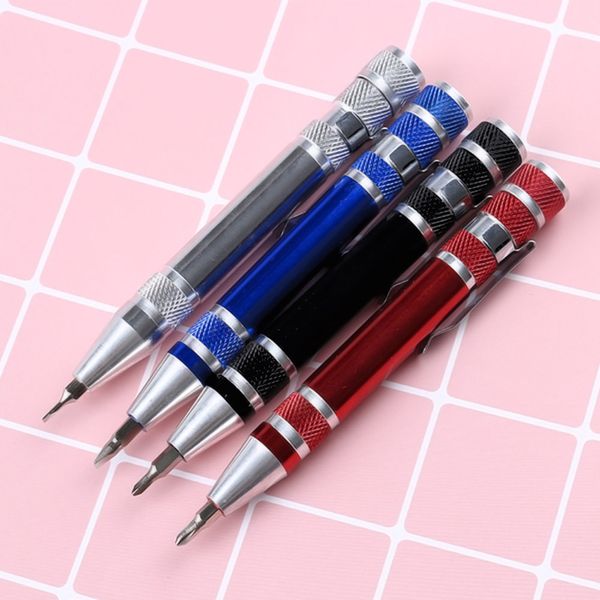 8 in 1 aluminum precision pen style multi-tool screw driver portable screwdriver set repair tools for mobile phone hand tool set
8 in 1 aluminum precision pen style multi-tool screw driver portable screwdriver set repair tools for mobile phone hand tool set