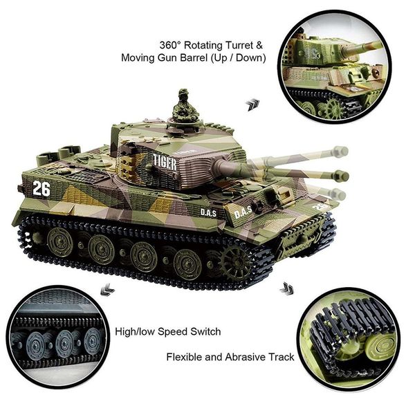 german tiger mini remote control tank car charging remote control car toy children's intelligence toys
german tiger mini remote control tank car charging remote control car toy children's intelligence toys