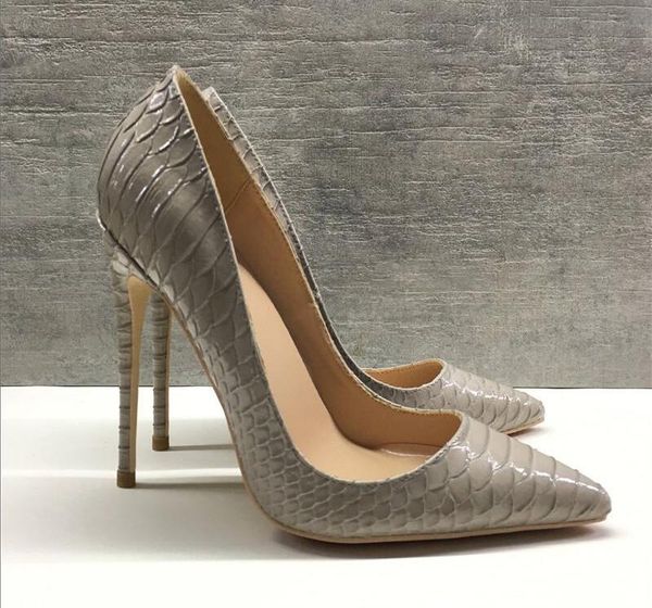 2019ss fashion women grey python snake patent leather poined toes high heeled heels shoes stiletto heel shoes pumps 12cm 10cm
2019ss fashion women grey python snake patent leather poined toes high heeled heels shoes stiletto heel shoes pumps 12cm 10cm