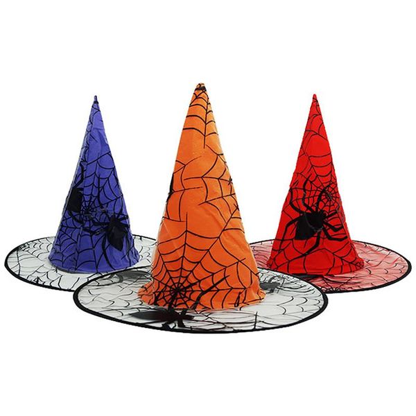 

witch hats masquerade ribbon wizard hat party hats caps cosplay costume accessories halloween party fancy dress decor prop