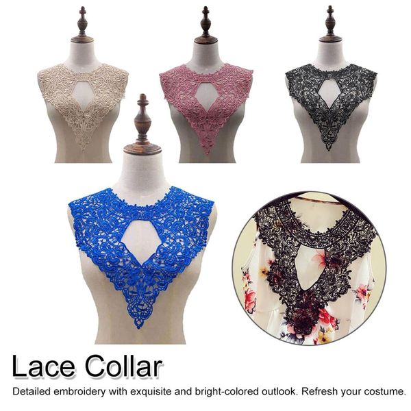 white lace fabric collar for needlework embroidery venise lace fabric applique diy craft for sewing the dress, Pink;blue
white lace fabric collar for needlework embroidery venise lace fabric applique diy craft for sewing the dress, Pink;blue