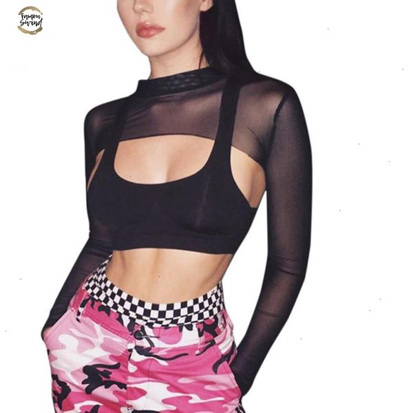 sexy моды для женщин перспектива сетки выдалбливают crop tops холтер жилет блуза футболки черные девочки harajuku летней одежды рубашки, White
sexy моды для женщин перспектива сетки выдалбливают crop tops холтер жилет блуза футболки черные девочки harajuku летней одежды рубашки, White