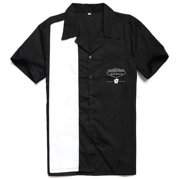 sishion cotton shirt men st126 chemise homme short sleeve black summer bowling men shirt plus size, White;black
sishion cotton shirt men st126 chemise homme short sleeve black summer bowling men shirt plus size, White;black