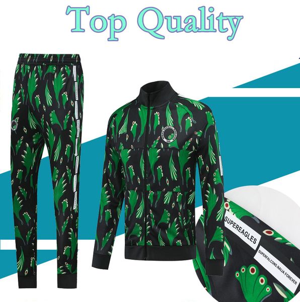 20/21 nigeriaes men's soccer tracksuit green printing jacket zip full sleeve surtvetement 2021 jogging football jacket training suit, Black;yellow
20/21 nigeriaes men's soccer tracksuit green printing jacket zip full sleeve surtvetement 2021 jogging football jacket training suit, Black;yellow