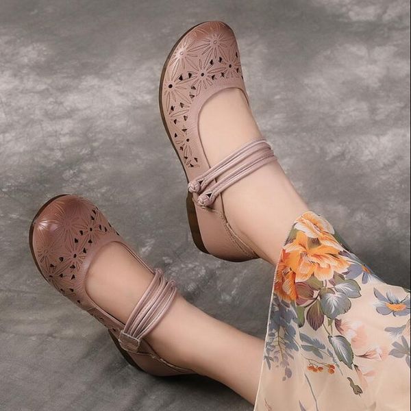 summer women hollow out women flats genuine leather mom shoes comfortable flats casual ballet flat single shoes, Black
summer women hollow out women flats genuine leather mom shoes comfortable flats casual ballet flat single shoes, Black