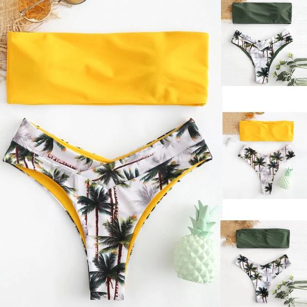 women's swimming suit bikini swimsuit 2019 women swimwear bikini set coconut print padded swimwear bathing beachwear
women's swimming suit bikini swimsuit 2019 women swimwear bikini set coconut print padded swimwear bathing beachwear