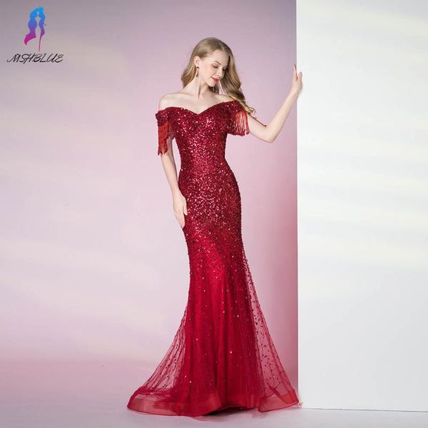 off the shoulder red crystals evening dresses long mermaid beaded sequins formal evening gown mshblue, Black;red
off the shoulder red crystals evening dresses long mermaid beaded sequins formal evening gown mshblue, Black;red
