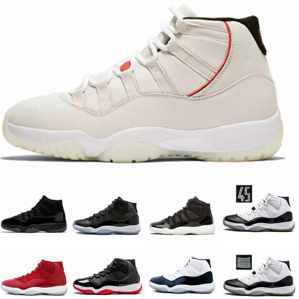 11 mens 11s basketball shoes new concord 45 platinum tint space jam gym red win like 96 xi designer sneakers men sport shoes 4
11 mens 11s basketball shoes new concord 45 platinum tint space jam gym red win like 96 xi designer sneakers men sport shoes 4