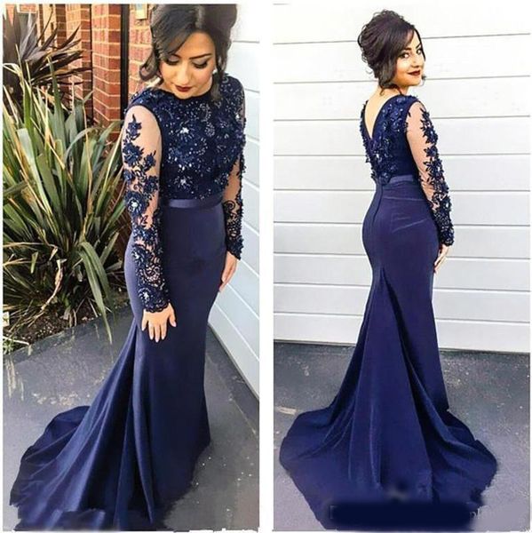 royal blue mermaid mother of the bride dress delicate beaded illusion long sleeve sweep train wedding party dress special occassion gown, Black;red
royal blue mermaid mother of the bride dress delicate beaded illusion long sleeve sweep train wedding party dress special occassion gown, Black;red