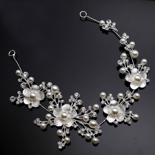 silver gold flower hairbands crystal bride hair accessories rhinestone bridal headpiece wedding pearl headbands for women, Golden;white
silver gold flower hairbands crystal bride hair accessories rhinestone bridal headpiece wedding pearl headbands for women, Golden;white