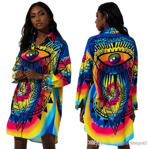 womens summer designer shirt dresses floral print lapel neck long sleeve fashion style female clothing casual apparel, Black;gray
womens summer designer shirt dresses floral print lapel neck long sleeve fashion style female clothing casual apparel, Black;gray