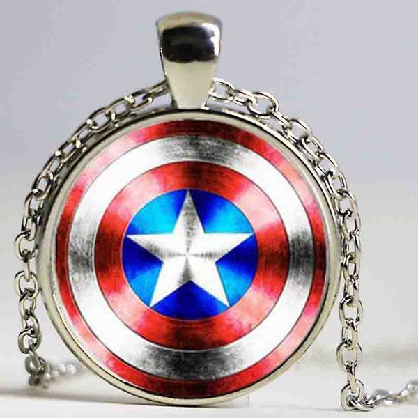 2020 captain america necklace, geeky, moovie accessory necklace,super hero wedding necklace hz1, Silver
2020 captain america necklace, geeky, moovie accessory necklace,super hero wedding necklace hz1, Silver