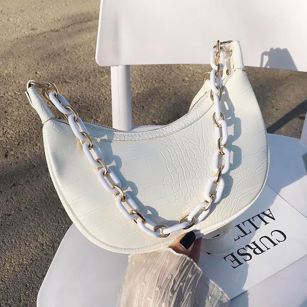 shoulder bags fashionable small bag women handbag fashion simple underarm half moon acrylic chain
shoulder bags fashionable small bag women handbag fashion simple underarm half moon acrylic chain