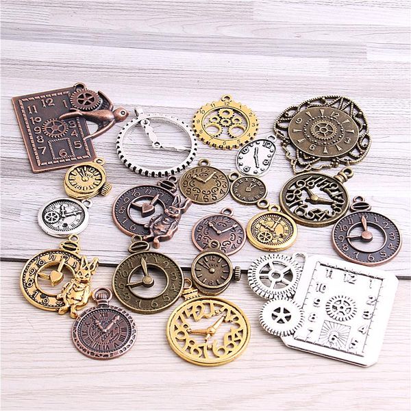 40шт стимпанк часы подвески для изготовления ювелирных изделий diy урожай металла цинковый сплав смешанные подвески часы подвеска новые, Bronze;silver
40шт стимпанк часы подвески для изготовления ювелирных изделий diy урожай металла цинковый сплав смешанные подвески часы подвеска новые, Bronze;silver