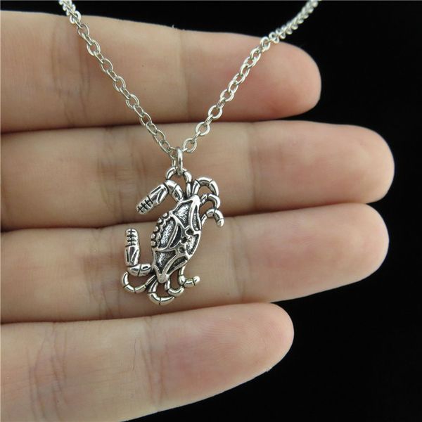 glowcat q1a47 silver alloy bails zodiac cancer pendant short chain collar crab necklace 18" ocean beach
glowcat q1a47 silver alloy bails zodiac cancer pendant short chain collar crab necklace 18" ocean beach
