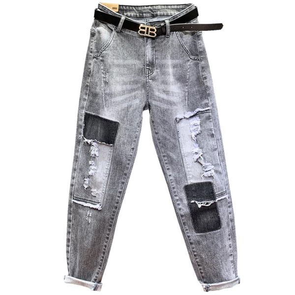 smoke gray jeans 2019 spring new hit color stitching high waist women straight jeans plus size 26-31, Blue
smoke gray jeans 2019 spring new hit color stitching high waist women straight jeans plus size 26-31, Blue